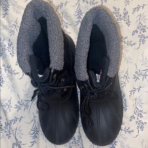 3M Thinsulate Black Winter Boots Size 9